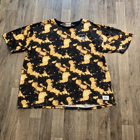 Conspiracy by WESC Bleach Dyed Tee Shirt Men's Size XXL - Picture 1 of 6